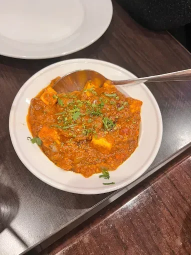 Indian curry platter